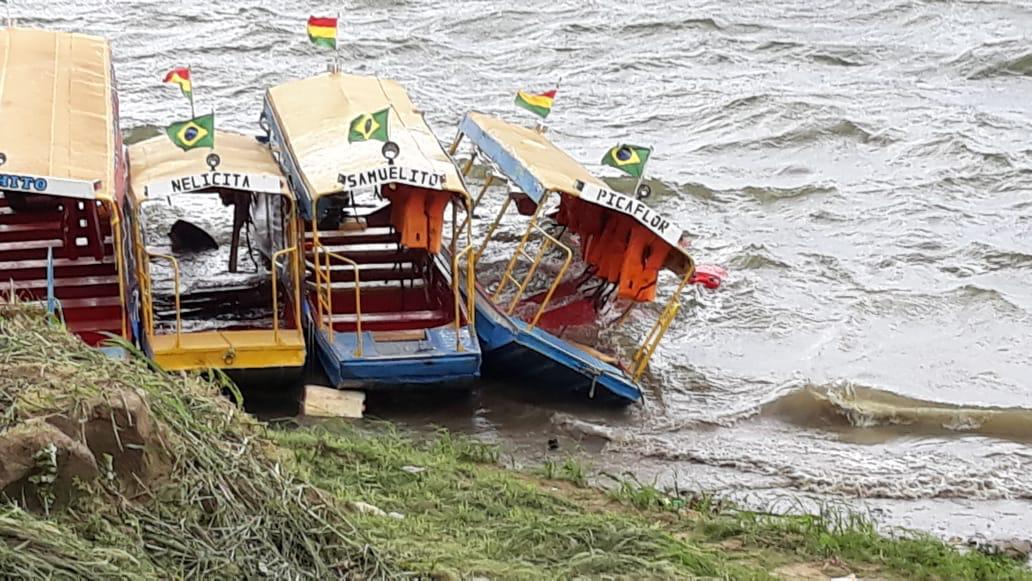 VÍDEO: Forte ventania atinge a fronteira do Brasil e Bolívia e causa pânico