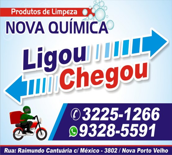 LIGOU CHEGOU - Conheça os produtos da Nova Química