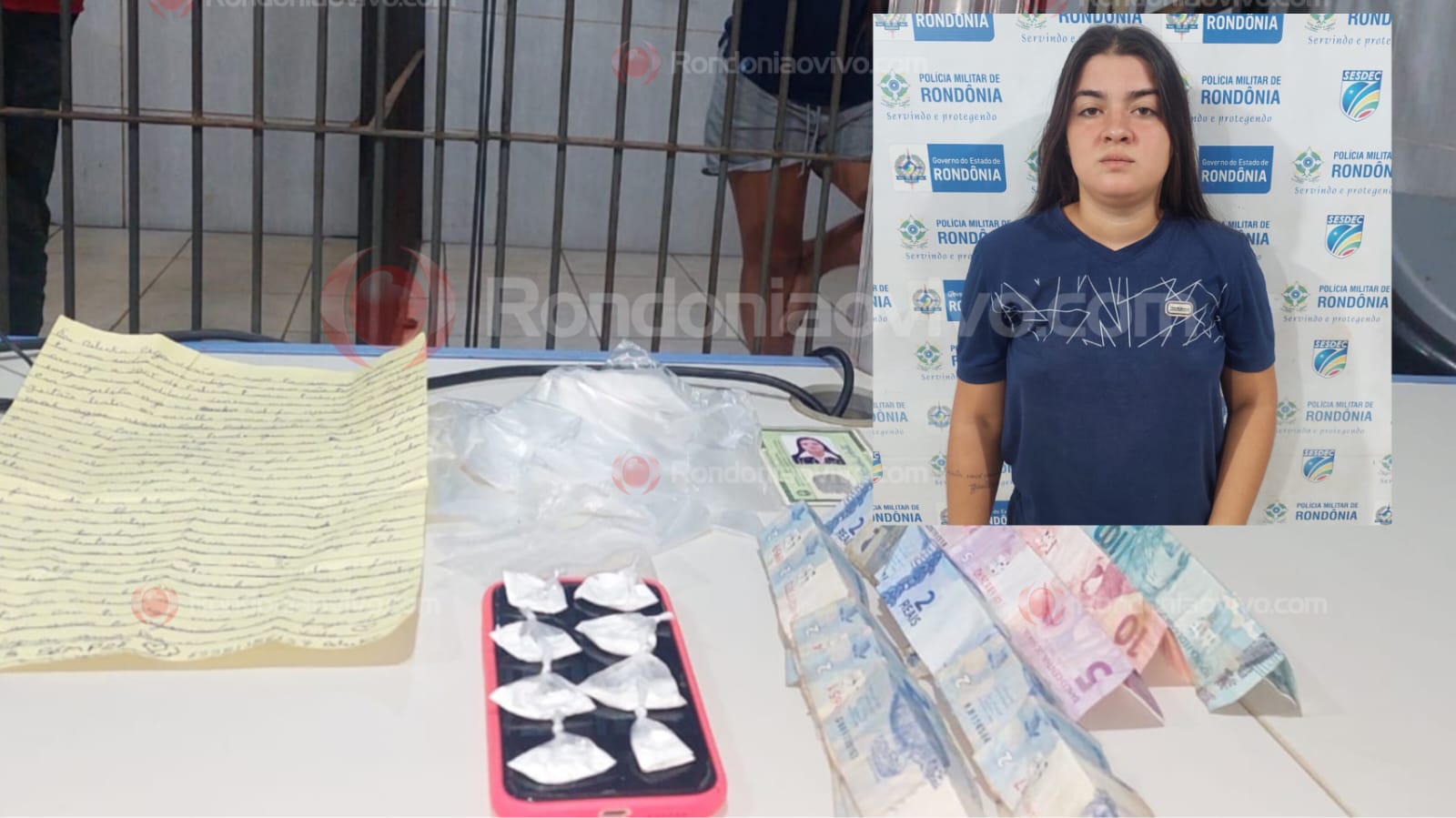 NA PINHEIRO: Equipe do sgt Machado prende mulher que vendia droga a mando do marido 