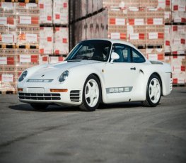 Raro Porsche 959 S bate recorde em leilão