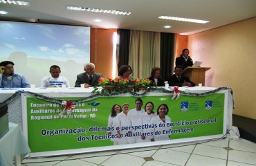 Técnicos e Auxiliares de Enfermagem tem participação expressiva durante Encontro