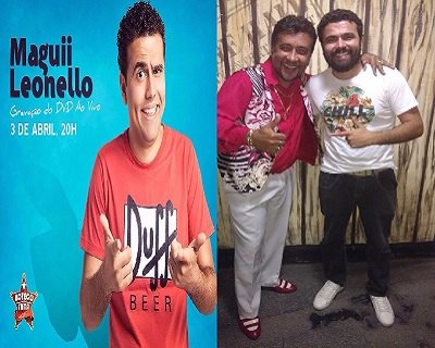 Comediante Maguii Leonello grava seu primeiro DVD no domingo,na capital