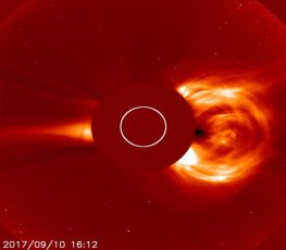 Ocorreu no domingo uma nova explosão solar gigantesca