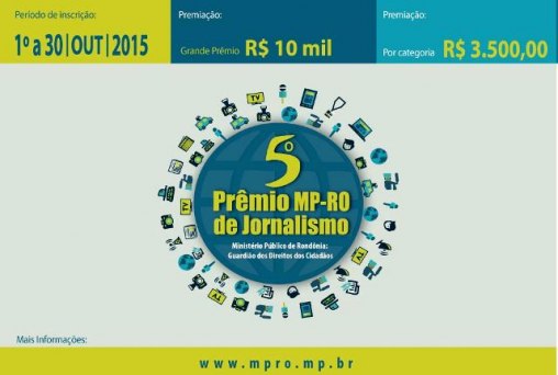 5º Prêmio MP-RO de Jornalismo