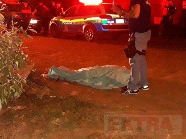 Jovem é executado com três tiros no bairro Embratel de Vilhena