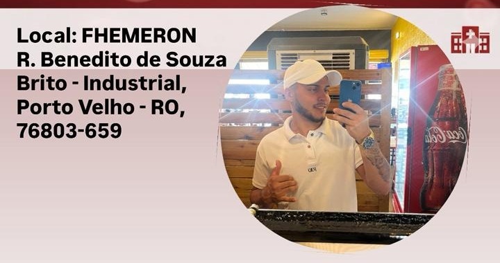 PODE AJUDAR?: Miqueias Campos Ferreira precisa de doações de sangue em Porto Velho