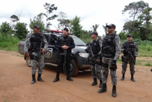 Reforço policial chega para combater crimes de pistolagem