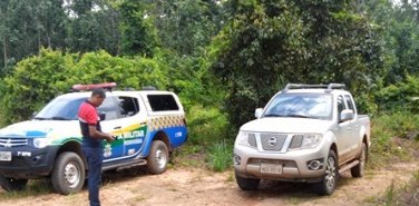 Polícia Militar recupera caminhonete roubada 