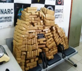 DENARC e NI prendem quadrilha com 200 KG de maconha