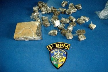 PM apreende quase 1Kg de droga que estava escondida em galinheiro