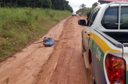 Corpo de homem é encontrado em estrada vicinal