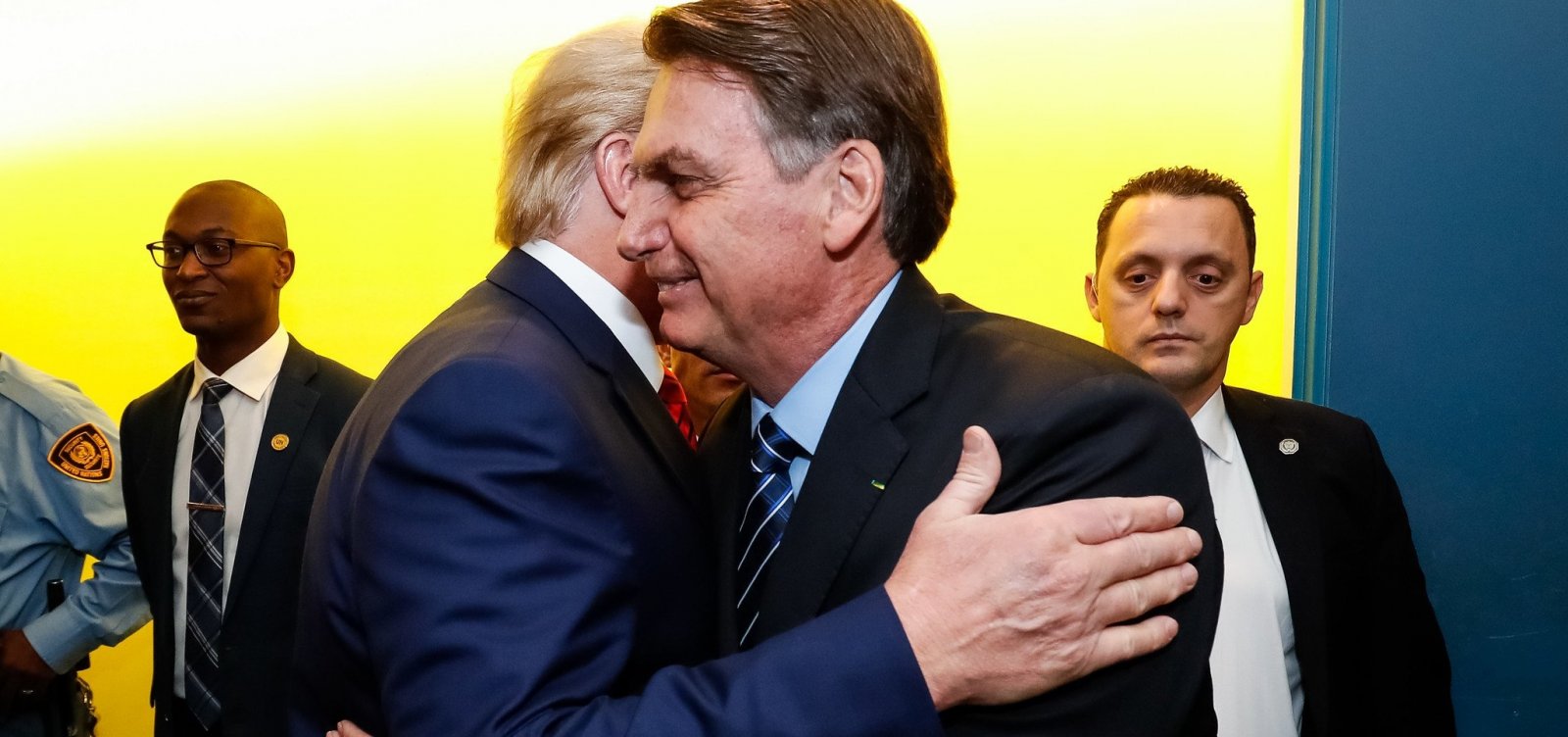 PRESIDENTES: Bolsonaro se declara para Trump durante encontro na ONU: 'I love you'