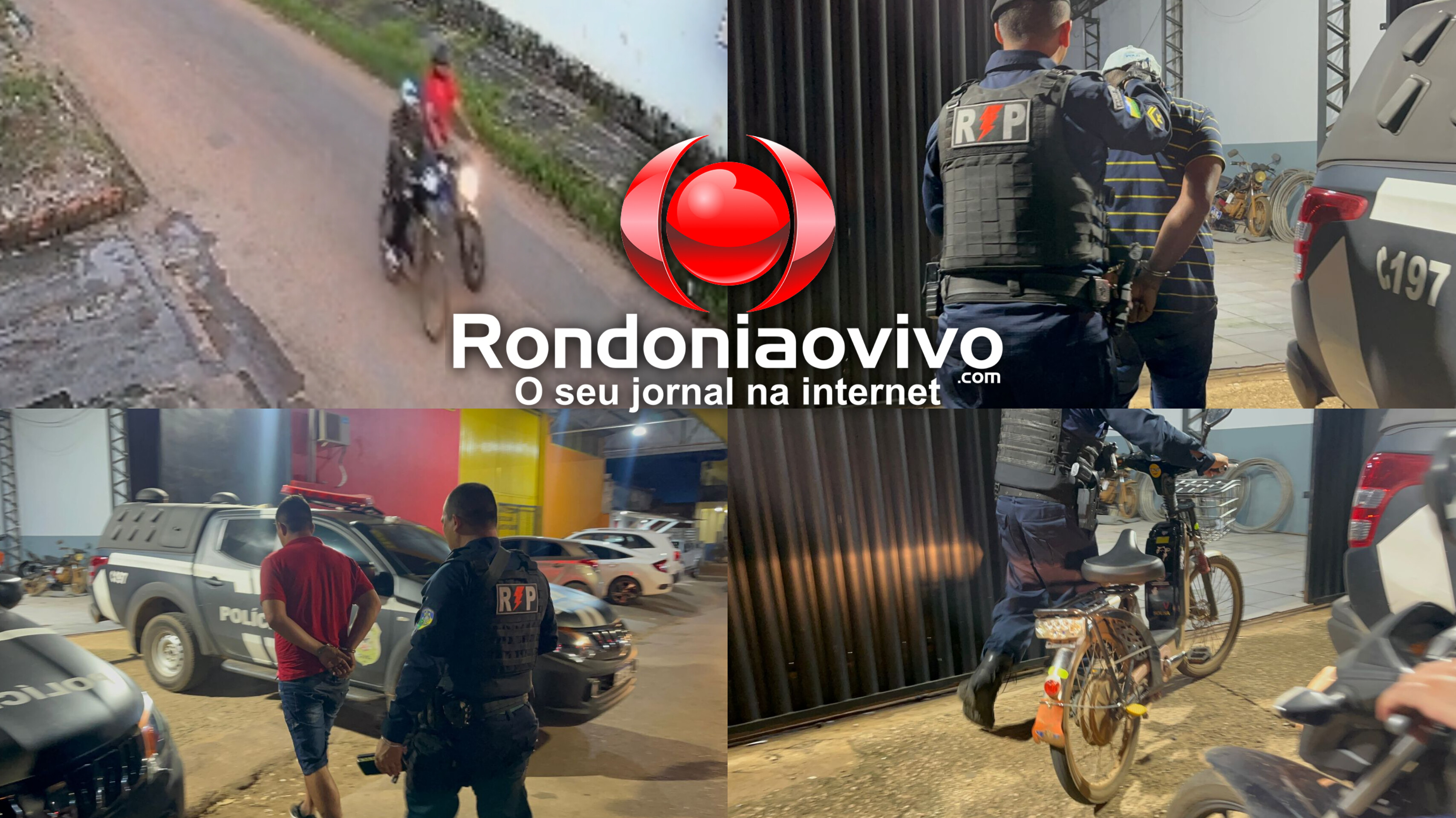 VÍDEO: Apenado furta bike em balneário, é preso e desafia PMs; 'Queria levar um tiro'