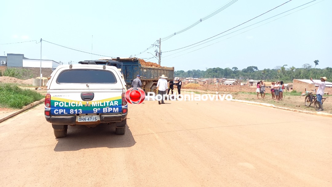 ACIDENTE FATAL: Identificado motociclista que morreu atropelado por caçamba em Porto Velho