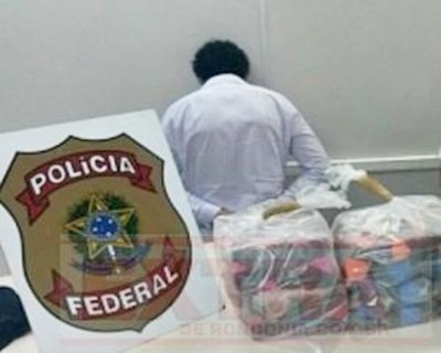 PF apreende 37 quilos de cocaína