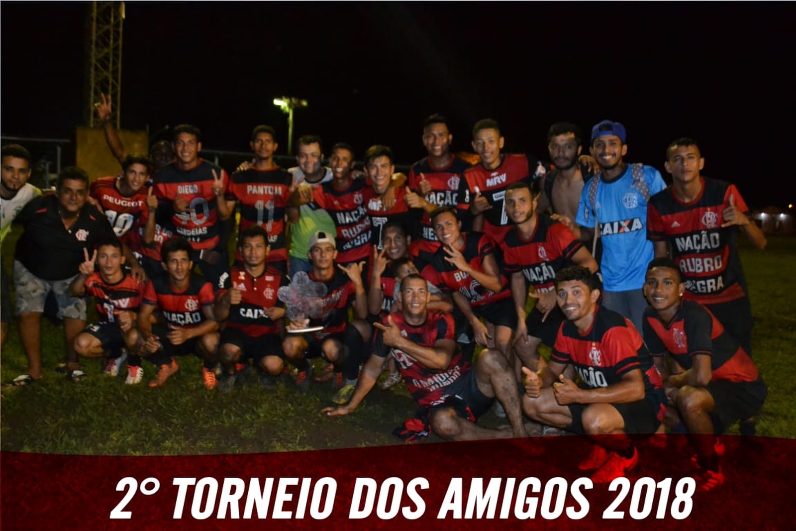 COMPETIÇÃO: Flamengo vence o Palmeiras por 6 a 0 em torneio amador de RO