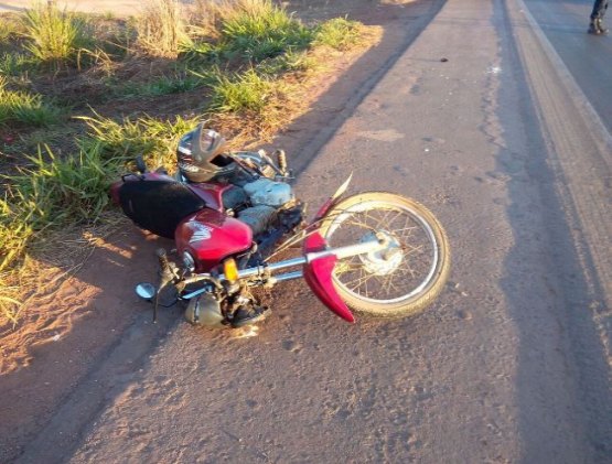 Andarilho morre após ser atropelado por motocicleta na BR-364