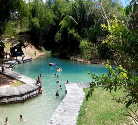 Lagoa Azul em Pimenta Bueno é opção de lazer nestas férias