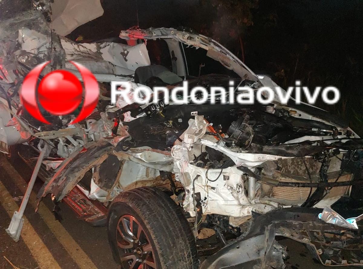 VÍDEO: Colisão entre caminhonete e caminhão deixa pelo menos quatro mortos em Rondônia