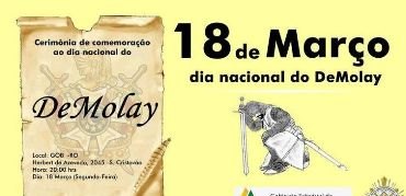 18 de Março - Dia Nacional do DeMolay 