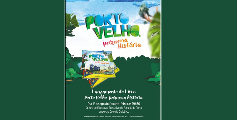 OBRA: Aleks Palitot lança livro “Porto Velho: Pequena História”