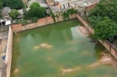 CENA DA CIDADE – Obra paralisada é risco de proliferação de dengue em Porto Velho