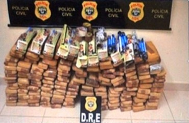 Investigação do DENARC de Porto Velho resulta em grande apreensão de droga em Rio Branco (AC) - FOTOS