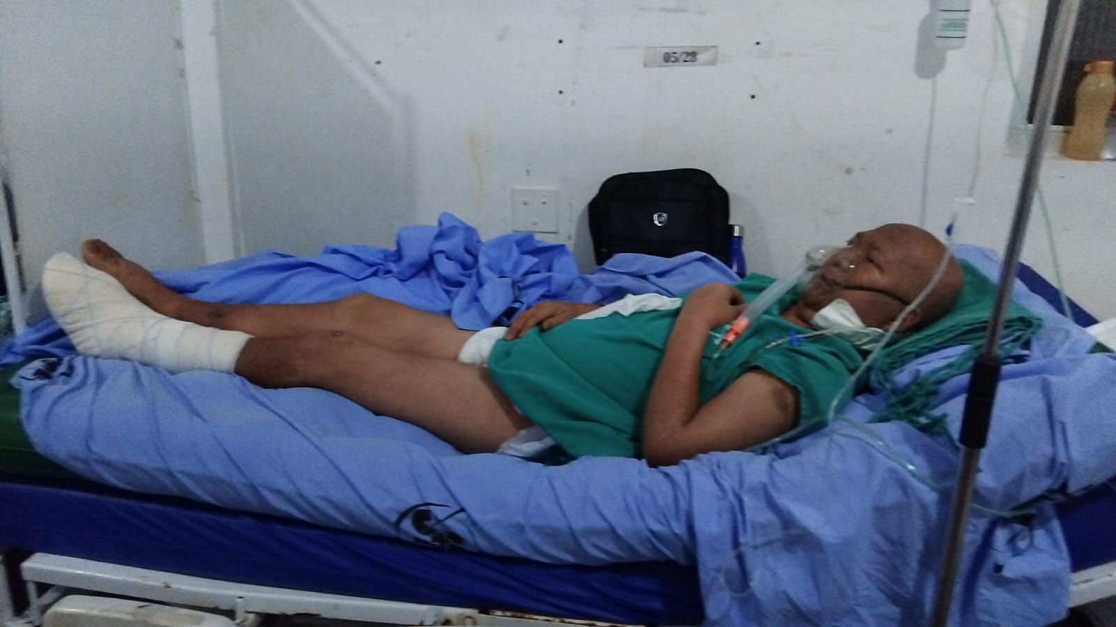 DEMORA: Paciente do JP II com câncer e pneumonia espera por transferência há 15 dias