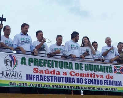 Deputado Lúcio Mosquini comemora licença ambiental para manutenção na BR-319
