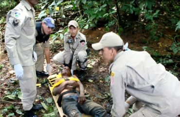 JARU - Homem é encontrado vivo três dias depois de ser atropelado 