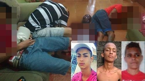 CHACINA – Grupo invade residência e executa jovens a tiros