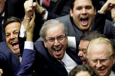 Com 267 votos, Eduardo Cunha é eleito presidente da Câmara 