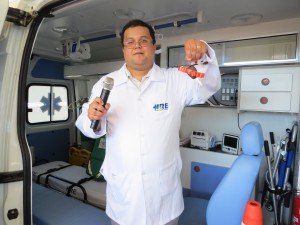 Hospital de Extrema recebe ambulância e novos equipamentos para o centro cirúrgico e enfermarias
