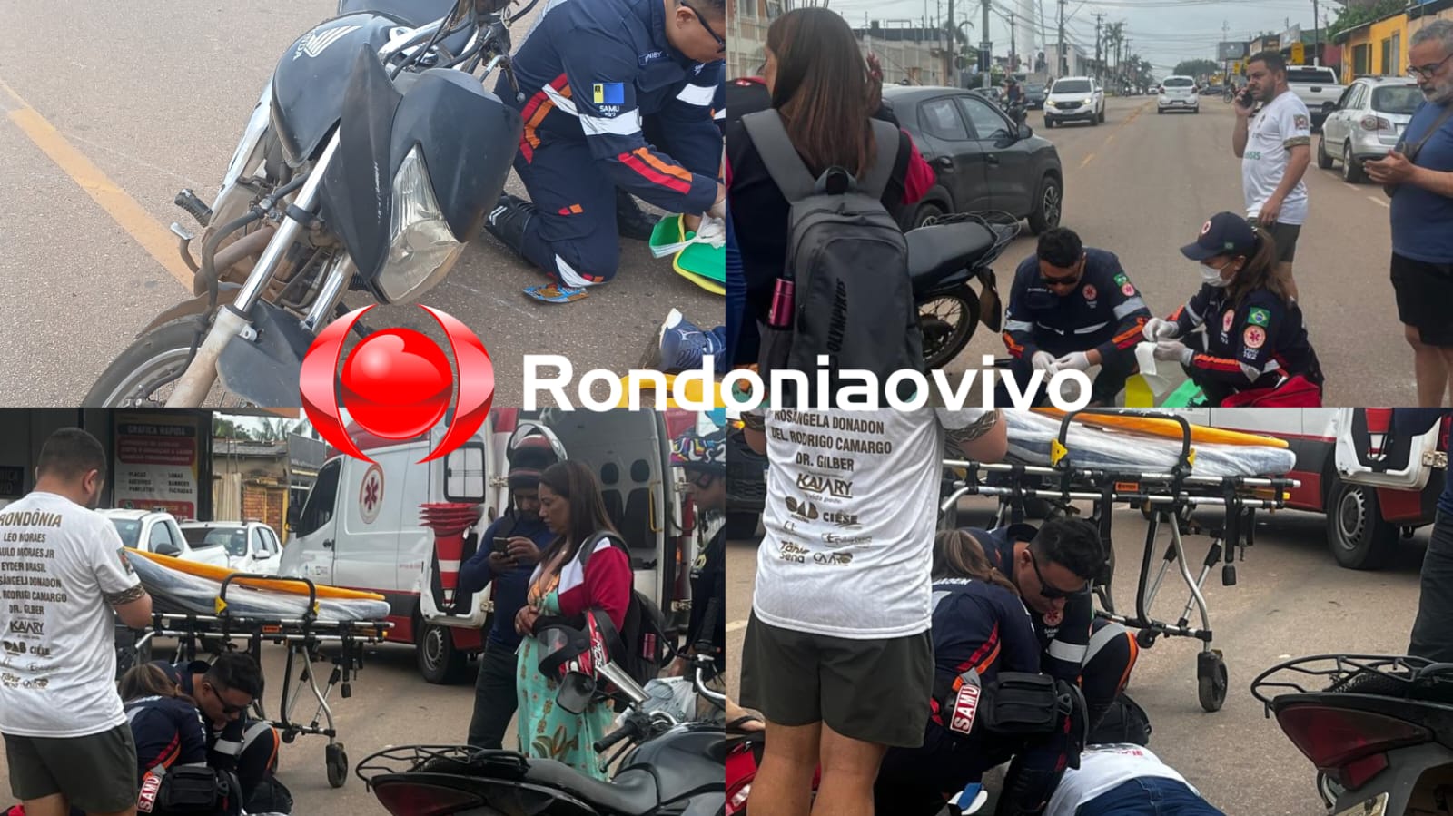 URGENTE: Servidora pública sofre fratura exposta em grave acidente indo ao trabalho 