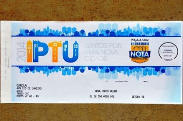 Carnês do IPTU começam a ser distribuídos a partir de segunda-feira