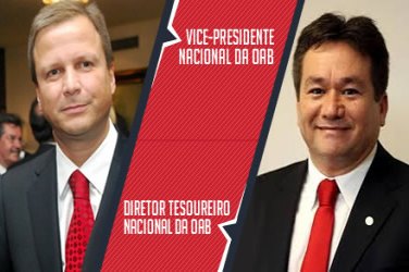 Vice-presidente e diretor tesoureiro da OAB nacional presentes na Conferência dos Advogados de RO