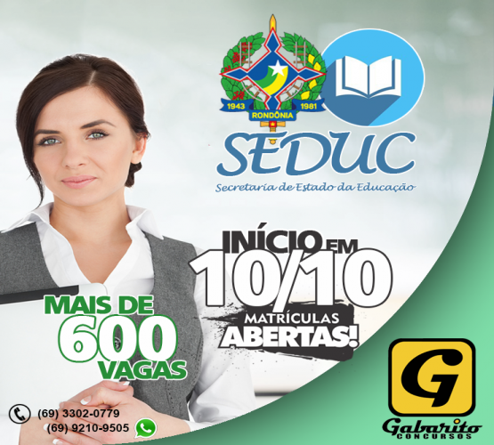  Nova turma Gabarito Concursos para SEDUC