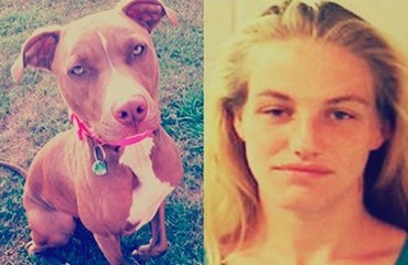 Mulher é flagrada fazendo sexo com pitbull no quintal 