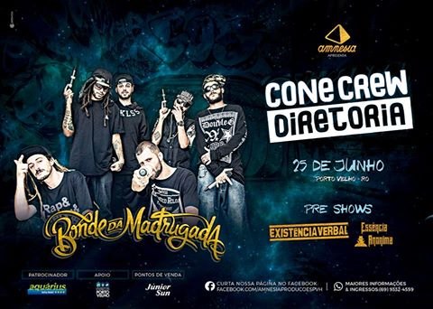 Confira os sorteados na promoção Cone Crew Diretoria 