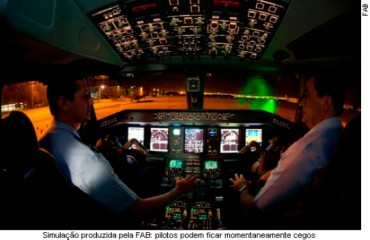 Uso de laser contra aeronaves e esportistas pode ser tratado como novo tipo criminal