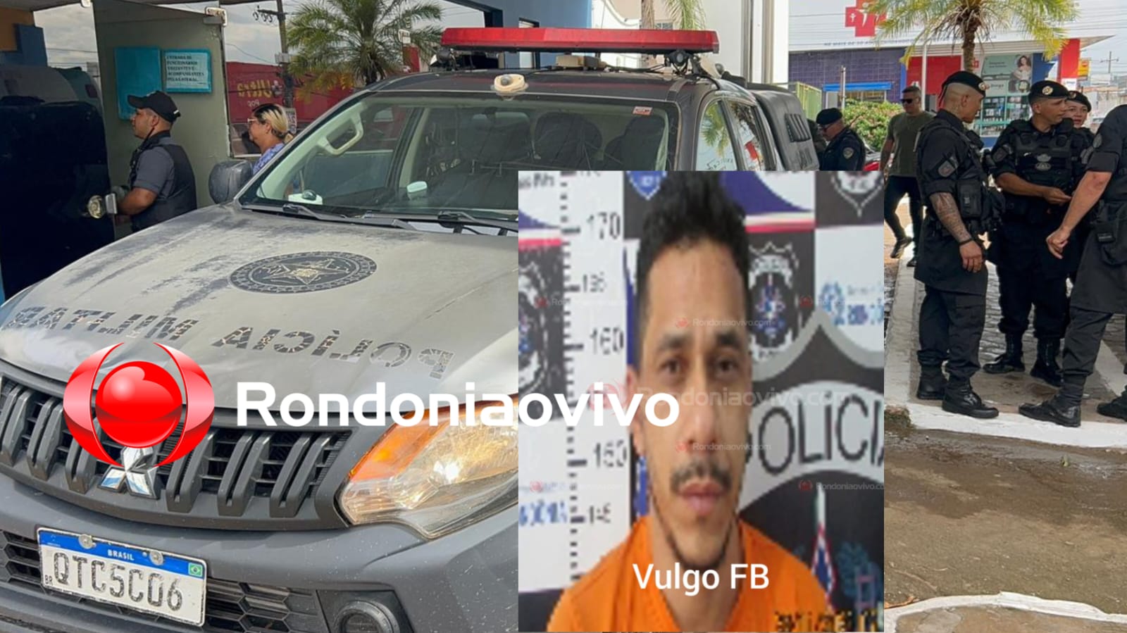 IDENTIFICADO: Criminoso que matou sargento da PM morre em confronto com o BPTAR 