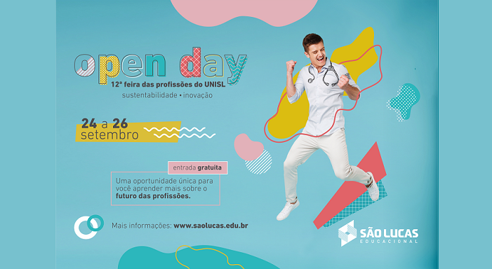 OPEN DAY: São Lucas realiza a 12º Feira das Profissões nos dias 24 a 26 de setembro