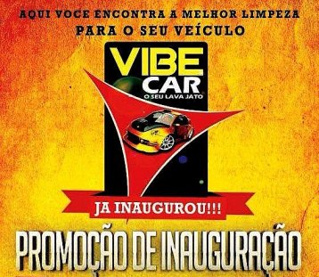 VIBE CAR - O seu lava jato 