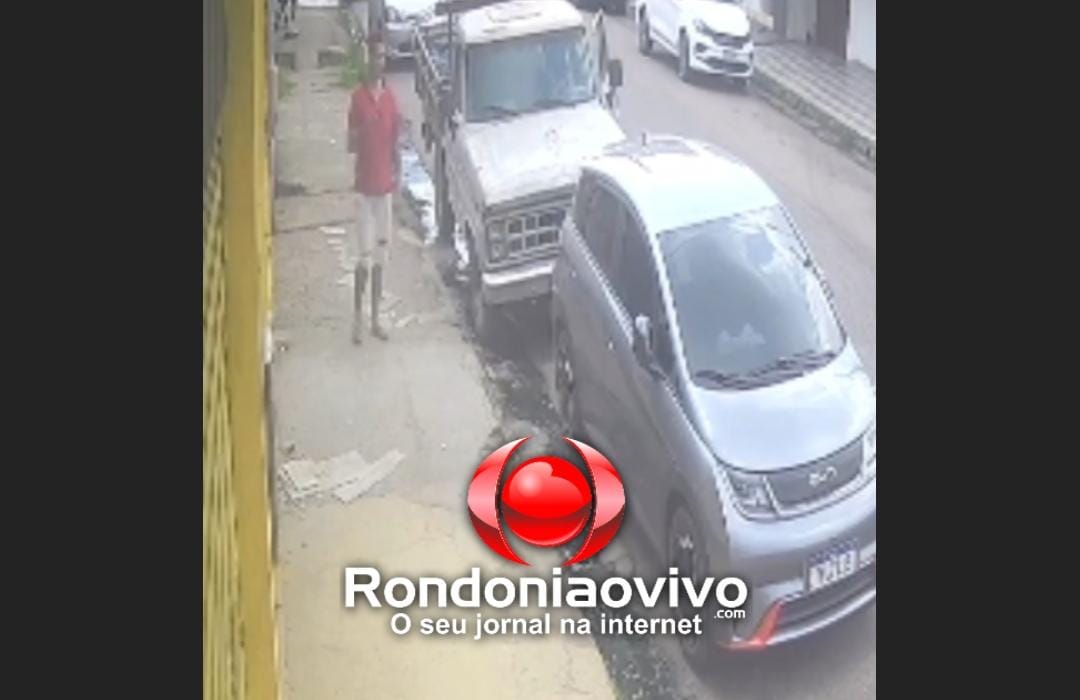 ASSISTA: Vídeo flagra furto de caminhonete na zona Sul da capital