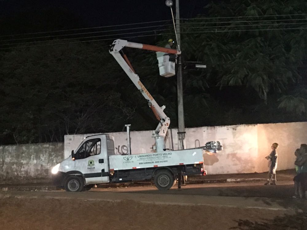 Alan Queiroz tem pedido atendido para iluminação no bairro Triângulo