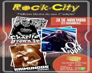 ROCK IN CITY - Tributo Charlie Brow, Raimundos e O Rappa