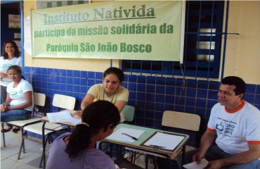 Ação Solidária leva serviços essências à comunidade carentes