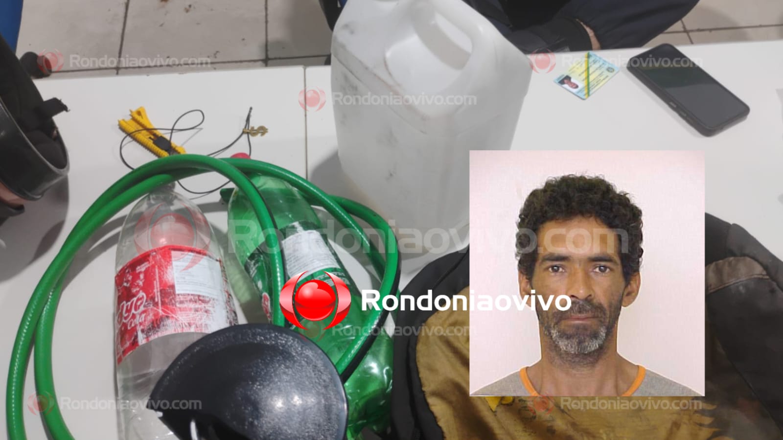 REINCIDENTE: Acusado de furtar gasolina de veículos é preso próximo ao TRT na capital 