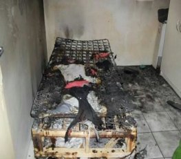 BRIGA: Casal é preso após homem incendiar colchões de mulher