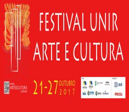 III Festival UNIR Arte e Cultura acontece de 21 a 27 de outubro
